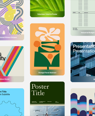 Eine Reihe von Vorlagen und Themen für Keynote, Pages und Numbers