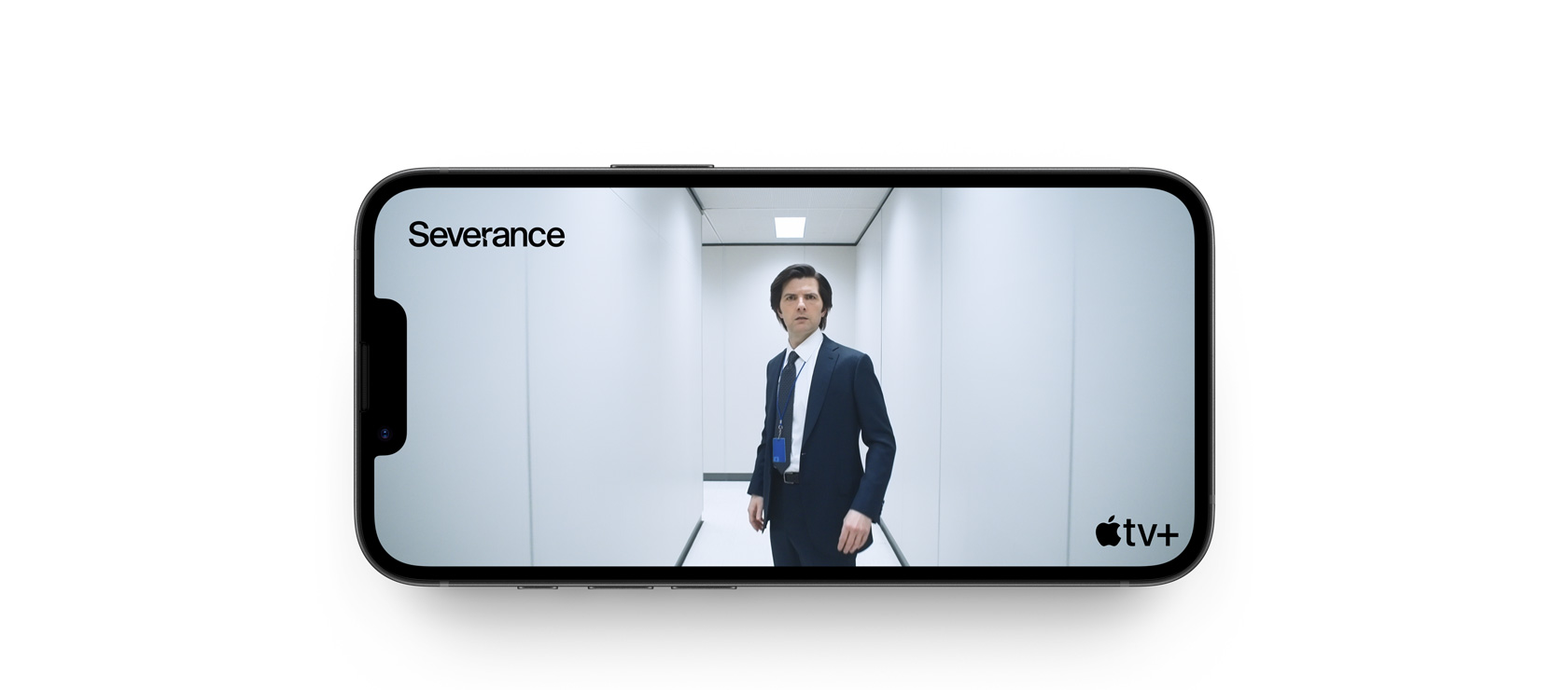 Stillbillede fra en scene i Apple TV+-serien Severance.